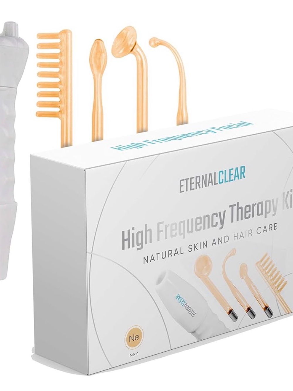 High Frequency Therapy Kit — Neon Peach Accessories
